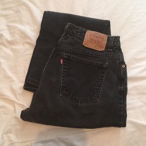 Washed Black High Waisted Vintage Mom Jean